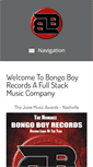 Mobile Screenshot of bongoboyrecords.com